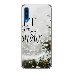 Новорічні, Святкові Чохли для Samsung Galaxy A50 2019 (A505F) - 2024 год (Let it snow)