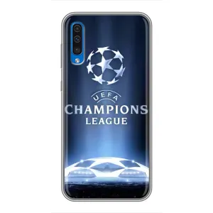 ФК Реал Мадрид чехлы для Samsung Galaxy A50 2019 (A505F) (AlphaPrint) (Лига чемпионов)