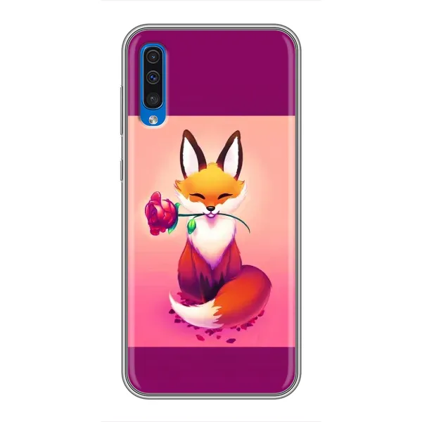 Чехол с принтом «Лисичка с розочкой» для Samsung Galaxy A50 2019 (A505F) Чехол с принтом «Лисичка с розочкой» для Samsung Galaxy A50 2019 (A505F)