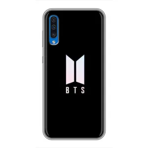 Чехлы BTS для Samsung Galaxy A50 2019 (A505F) (AlphaPrint) (Лого BTS)