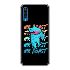 Чехлы Мистер Бист для Самсунг А50 (2019) (logo Mr beast)