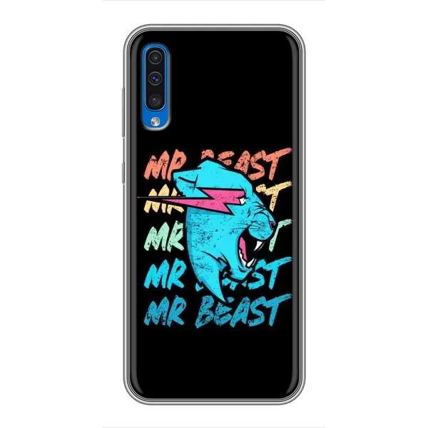 Чехол с принтом «logo Mr beast» для Samsung Galaxy A50 2019 (A505F)