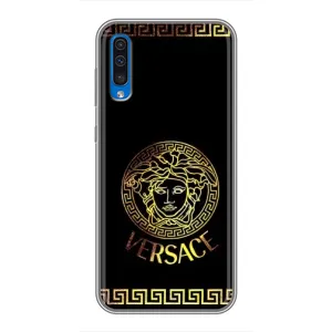 Чехлы VERSACE для Самсунг А50 (2019) (PREMIUMPrint) (Logo Versace)