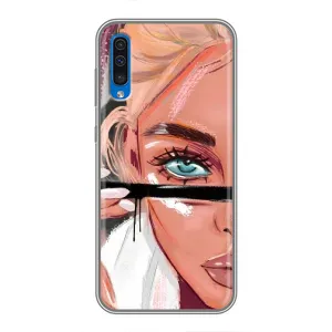 Чехол с печатью для Samsung Galaxy A50 2019 (A505F) - (Мода) (AlphaPrint)