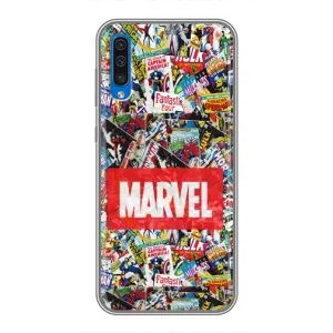 Чехол с принтом «Марвел комиксы» для Samsung Galaxy A50 2019 (A505F)
