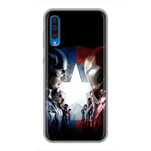 Чехлы с героями Марвел Samsung Galaxy A50 2019 (A505F) (VPrint) (Марвел стайл)