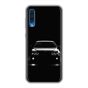 Чехол для Самсунг А50 (2019) - с принтом БМВ (AlphaPrint) (Машина BMW)
