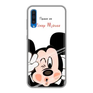 Міккі Маус чохол для Samsung Galaxy A50 2019 (A505F) (AlphaPrint - Мультяшні) (Маус Міккі)