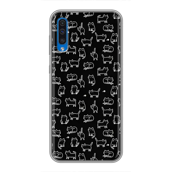 Чехол с принтом «Меленькие котики» для Samsung Galaxy A50 2019 (A505F) Чехол с принтом «Меленькие котики» для Samsung Galaxy A50 2019 (A505F)