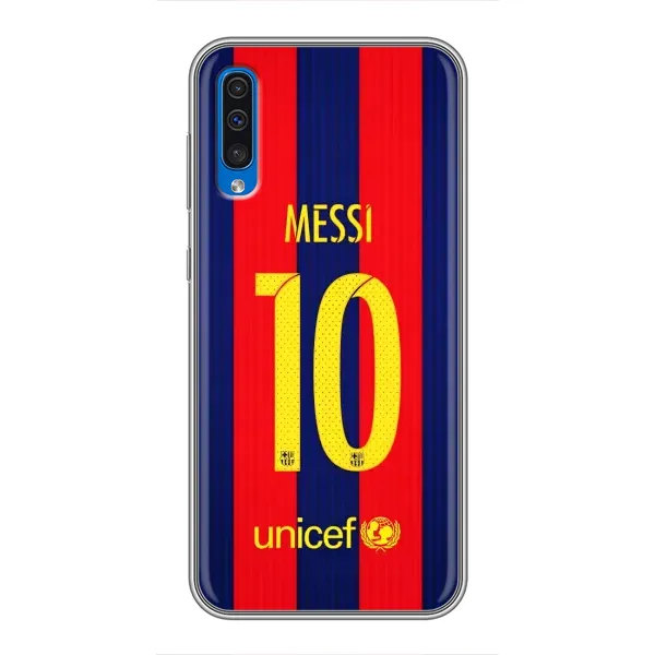 Чехол с принтом «Messi Barca 10» для Samsung Galaxy A50 2019 (A505F)