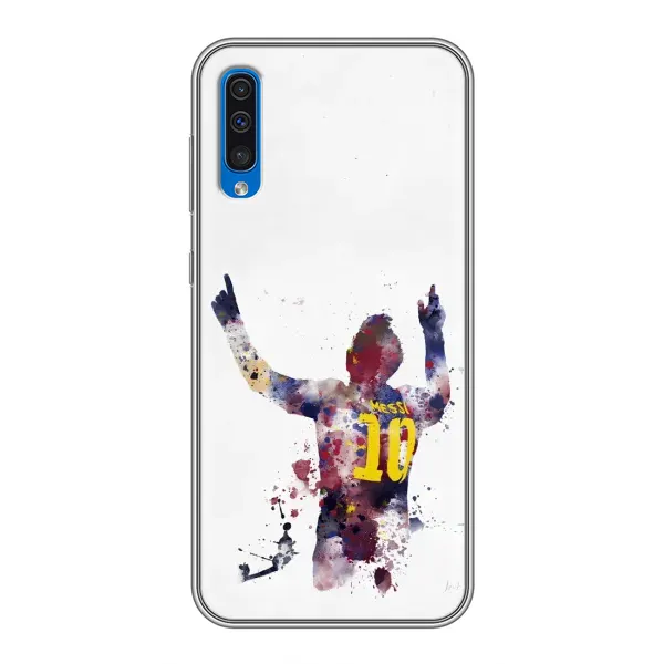 Чехол с принтом «Messi Barca» для Samsung Galaxy A50 2019 (A505F)