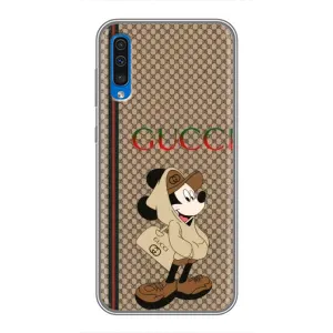 Чохли  GUCCI для Самсунг Галаксі А50 2019 (А505Ф) (AlphaPrint) (Mickey GUCCI)