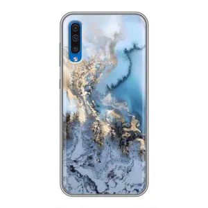 Мраморный чехол на Samsung Galaxy A50 2019 (A505F) (VPrint) (Нежный мрамор)