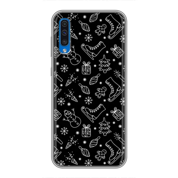 Чехол с принтом «Новогодний фон» для Samsung Galaxy A50 2019 (A505F) Чехол с принтом «Новогодний фон» для Samsung Galaxy A50 2019 (A505F)