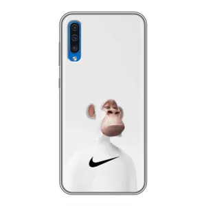 Чехлы с Обезьянами NFT для Samsung Galaxy A50 2019 (A505F) (AlphaPrint) (обезьяна NFT Nike)
