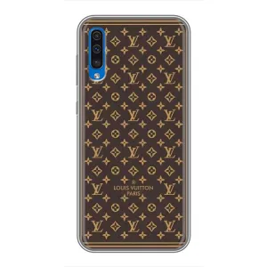 Чехлы Луи Витон для Samsung Galaxy A50 2019 (A505F) (AlphaPrint - LOUIS VUITTON) (обои LV)