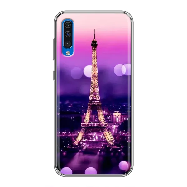 Чехол с принтом «Париж Башня» для Samsung Galaxy A50 2019 (A505F)