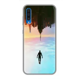 Чохол з людиною павуком для Samsung Galaxy A50 2019 (A505F) - (AlphaPrint) (Людина павук)