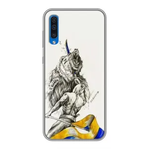 Чехлы Доброго вечора, ми за України для Самсунг А50 (2019) (AlphaPrint) (Победа)