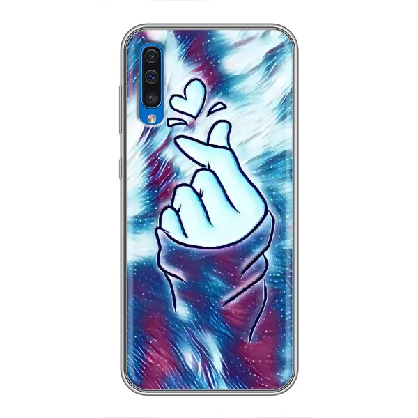 Чехол с принтом «Радужное сердце» для Samsung Galaxy A50 2019 (A505F)