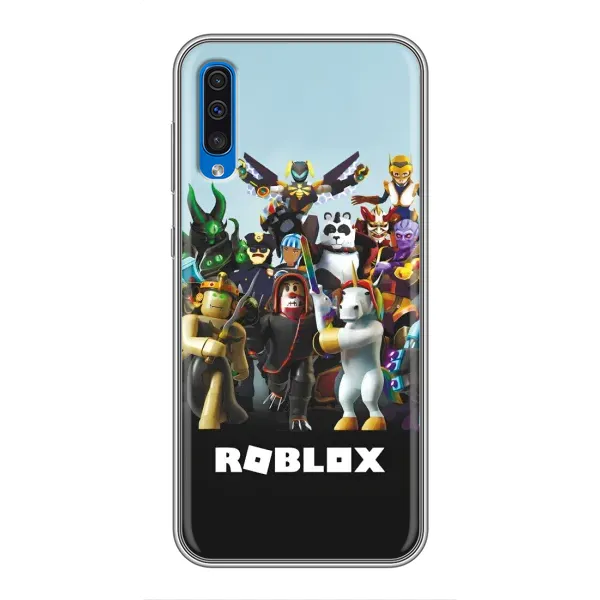 Чехол с принтом «ROBLEX» для Samsung Galaxy A50 2019 (A505F)