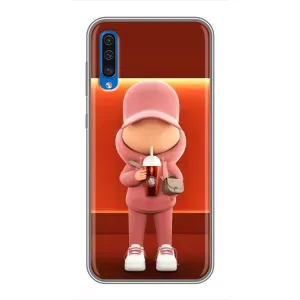 Крутые Чехлы Луи Виттон для Samsung Galaxy A50 2019 (A505F) (AlphaPrint) (С Кофе)