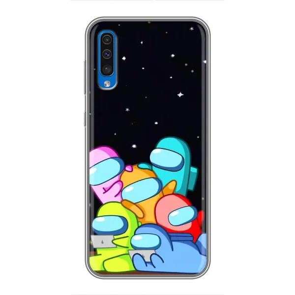 Чохол з принтом «Скіни в космосі» для Samsung Galaxy A50 2019 (A505F)