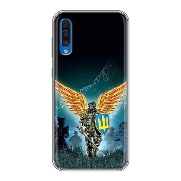 Чехол с принтом «Солдат ЗСУ» для Samsung Galaxy A50 2019 (A505F)