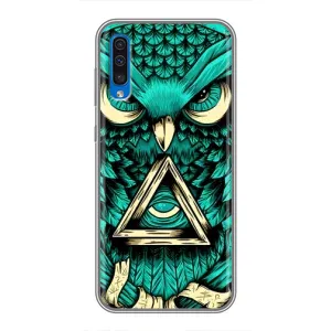 Чехол с птицами на Samsung Galaxy A50 2019 (A505F) (VPrint) (Сова с глазом)
