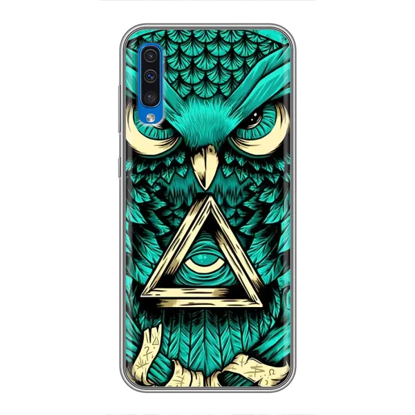 Чехол с принтом «Сова с глазом» для Samsung Galaxy A50 2019 (A505F)