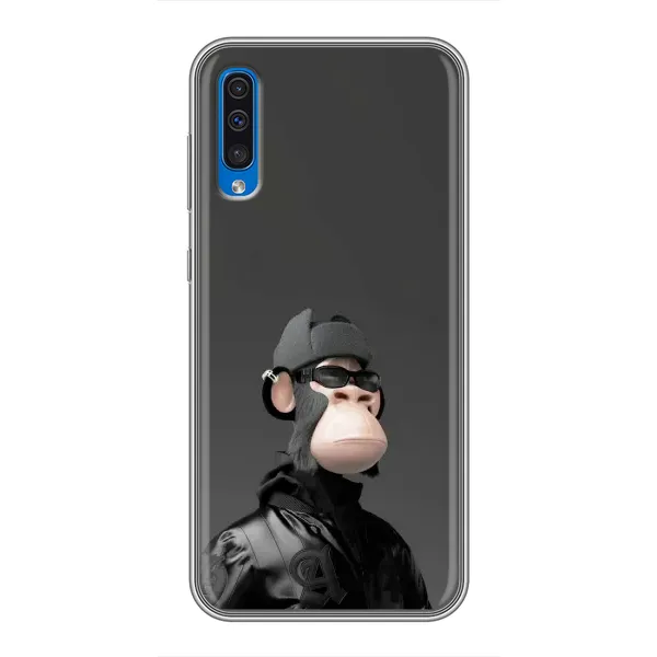 Чехол с принтом «стильная обезьяна NFT» для Samsung Galaxy A50 2019 (A505F)