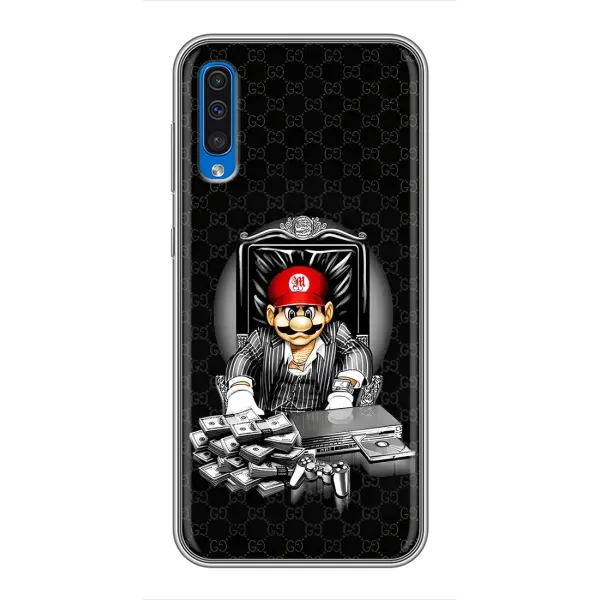 Чехол с принтом «Супер Марио» для Samsung Galaxy A50 2019 (A505F)