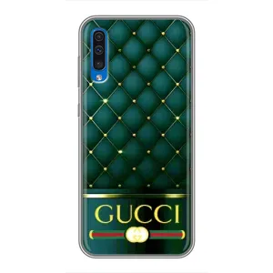 Чохли  GUCCI для Самсунг Галаксі А50 2019 (А505Ф) (AlphaPrint) (Текстура Гуччі)