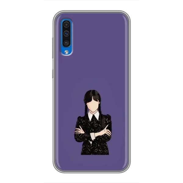 Чехол с принтом «Уэнздей в черном» для Samsung Galaxy A50 2019 (A505F) Чехол с принтом «Уэнздей в черном» для Samsung Galaxy A50 2019 (A505F)