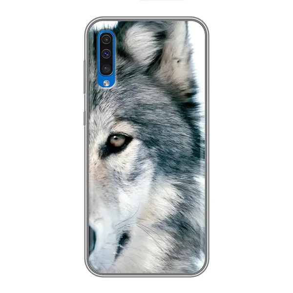 Чехол с принтом «Волк» для Samsung Galaxy A50 2019 (A505F)