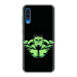Чехлы с героями Марвел Samsung Galaxy A50 2019 (A505F) (VPrint) (Зелёный Халк)