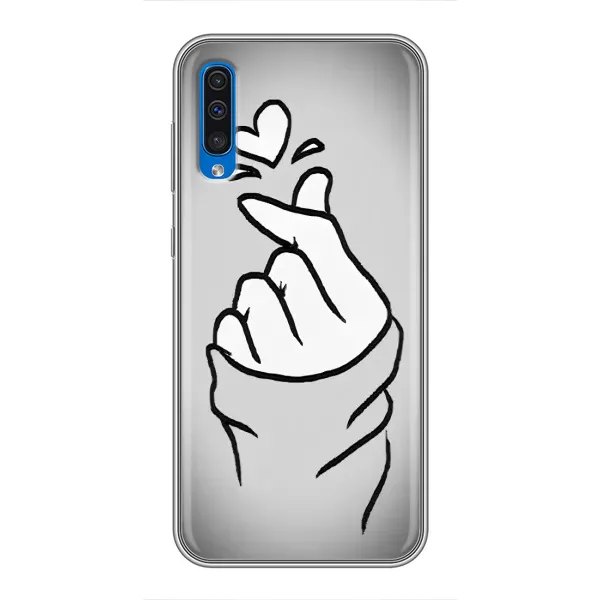 Чехол с принтом «Значок Love» для Samsung Galaxy A50 2019 (A505F)