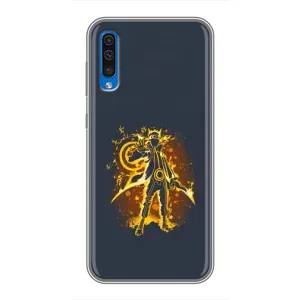 Naruto Anime Чехлы для Самсунг А50 (2019) (AlphaPrint) (золотой Наруто)