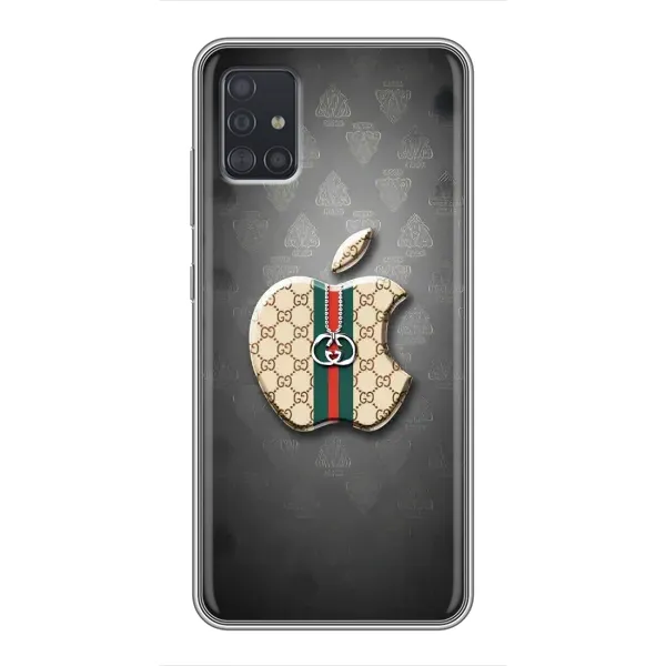 Чехол с принтом «Apple gucci» для Samsung Galaxy A51 5G (A516)