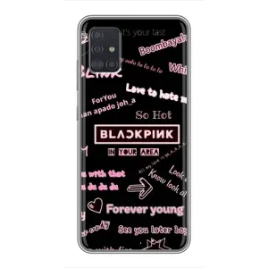 Чохол з музикальним гуртом для Samsung Galaxy A51 5G (A516) (BLACKPINK)