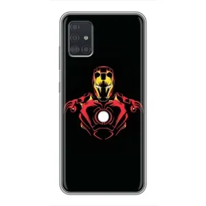 Чехлы с героями Марвел Samsung Galaxy A51 5G (A516) (VPrint) (Человек железный)