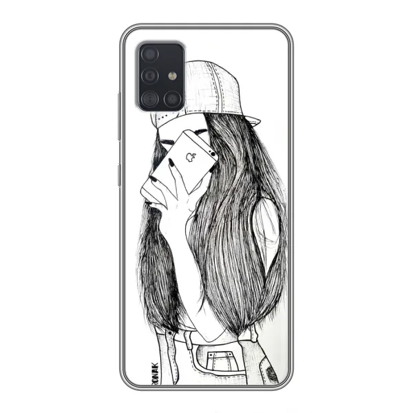 Чехол с принтом «Фото девочки» для Samsung Galaxy A51 5G (A516)