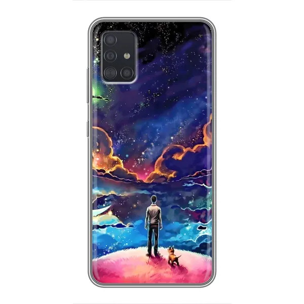 Чохол з принтом «Вид Галактики» для Samsung Galaxy A51 5G (A516)