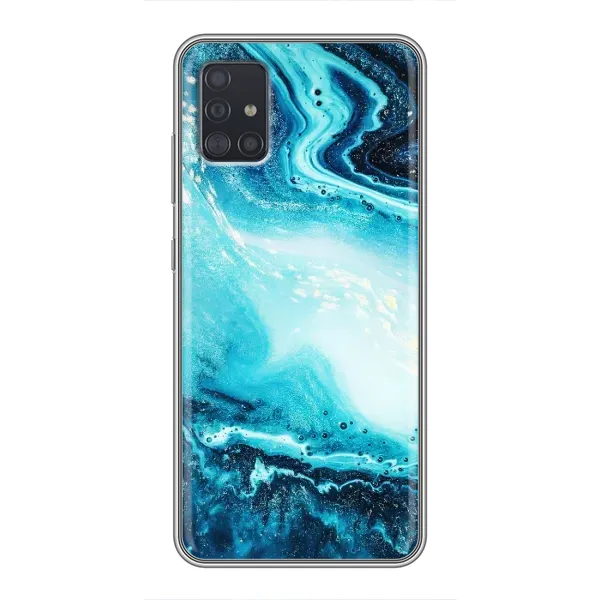 Чохол з принтом «Блакитний мрамор» для Samsung Galaxy A51 5G (A516) Чохол з принтом «Блакитний мрамор» для Samsung Galaxy A51 5G (A516)