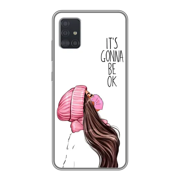Чехол с принтом «Коронавирус» для Samsung Galaxy A51 5G (A516)