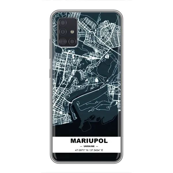Чехол с принтом «Мариуполь» для Samsung Galaxy A51 5G (A516)