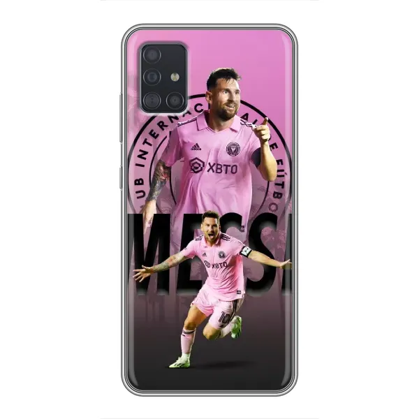 Чехол с принтом «Messi Miami» для Samsung Galaxy A51 5G (A516)