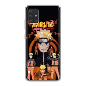 Naruto Anime Чехлы для Самсунг А51 (5G) (AlphaPrint) (Наруто из Аниме)