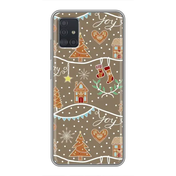Чехол с принтом «Новогодние пряники» для Samsung Galaxy A51 5G (A516)