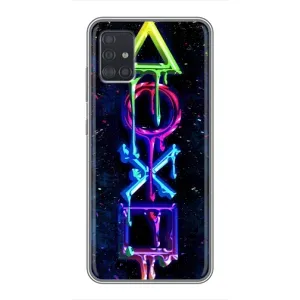 Чехлы с тематикой Киберспорт для Samsung Galaxy A51 5G (A516) (VPrint) (Pleystation лого)